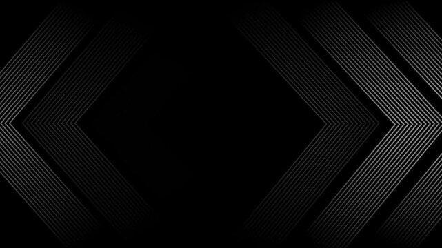 Abstract background with geometric chevron lines and diamond shapes animation