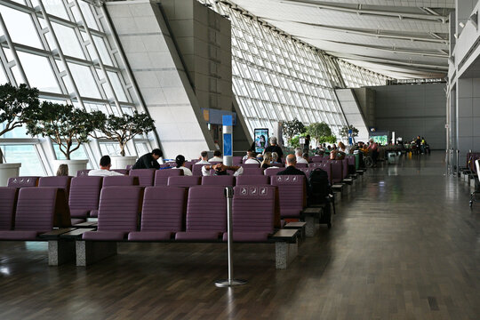 Waiting area of airport