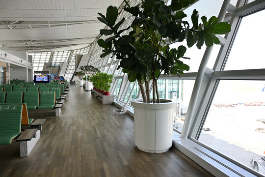 Waiting area of airport