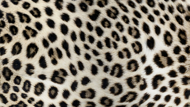 A detailed leopard print pattern with realistic fur texture, photo