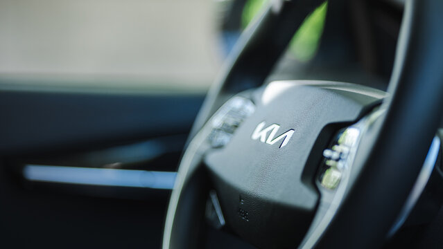 Kia EV6 Interieur Detailaufnahmen &ndash; Cockpit und Bedienelemente