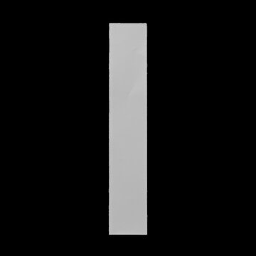 Vertical white progress bar or loading indicator icon