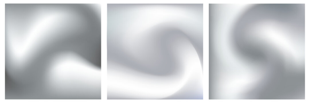 Silver gray grey and background gradient light with shine reflection steel. Iron aluminum chrome and stainless pattern premium with gradation mirror texture. Background silver surface.