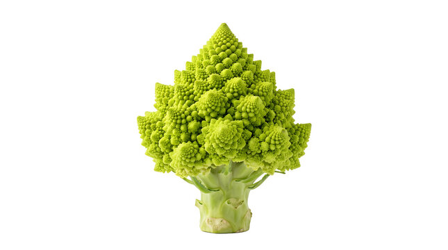 Fresh romanesco broccoli vegetable head