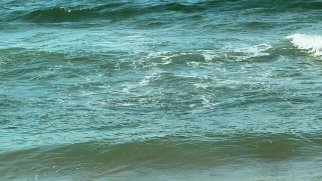 Relaxing beach ocean scene summer landscape
