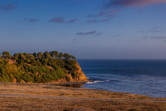Coastal senic features of Rancho Pallas Verdes, California, USA