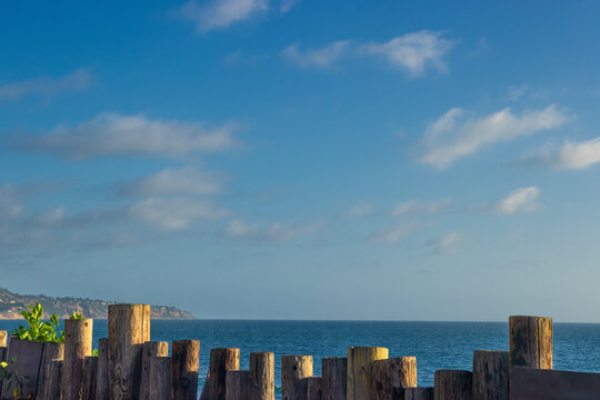 Shoreline of Redondo Beach, California, United States