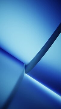 Gradient geometric background with intersecting planes seamless loop