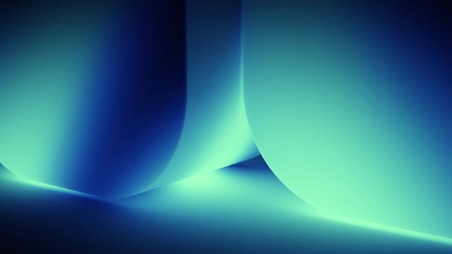 Gradient geometric background with arc passage seamless loop