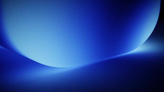 Gradient geometric background with curved plane seamless loop