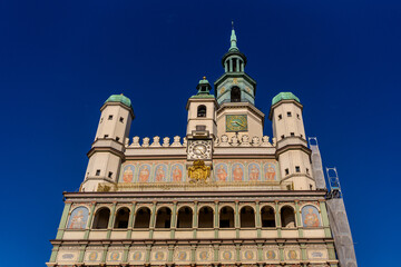 The Town Hall in the Old Market Square in Poznań, Poland. © Bernhard