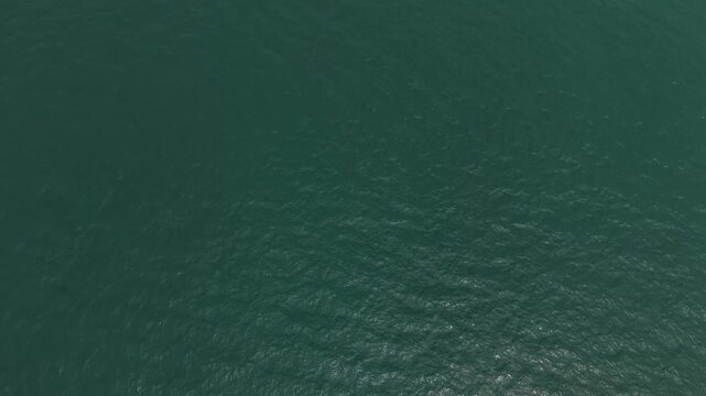 drone pan up of dock