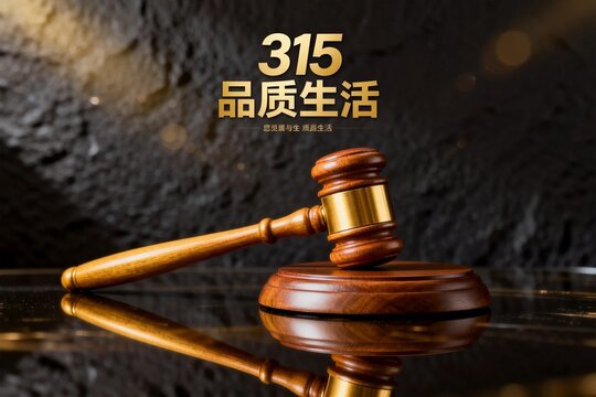 Wooden Judge's Gavel for Quality Life 315 Campaign