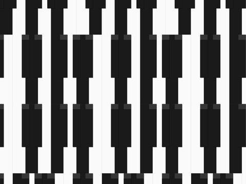 Piano Keyboard Pattern Black White Keys Background