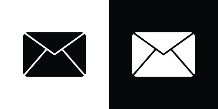 Email icon outline designs bundle. EPS10