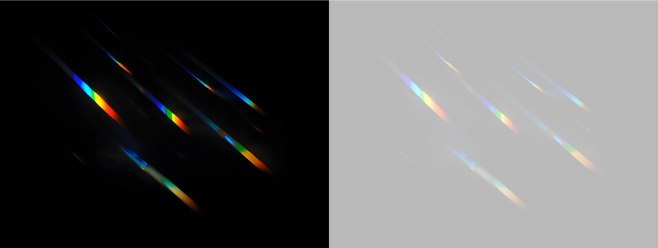 Premium crystal sparkle overlay with diamond light effects, glowing prism highlights and transparent illustration