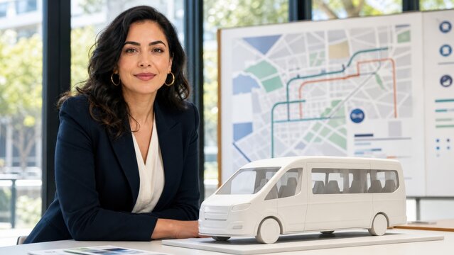 Microtransit Transportation Planner with Van Model