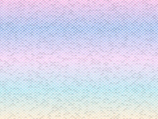 Fish Scale Mermaid Pattern Colorful Abstract Background Vector © iushakovsky