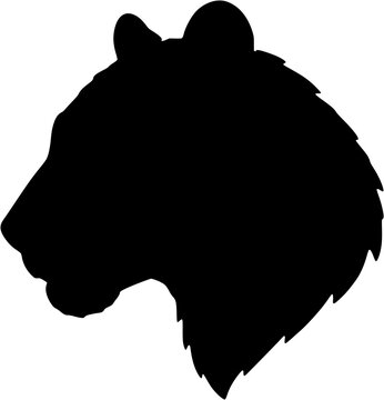 Leopard Head Silhouette.eps