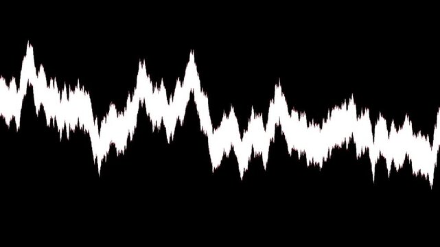 Horizontal paper strip with large rough edges and visible fiber texture. Black and white luma matte mask for video title reveals, paper rip transitions, and stop-motion collage effects.