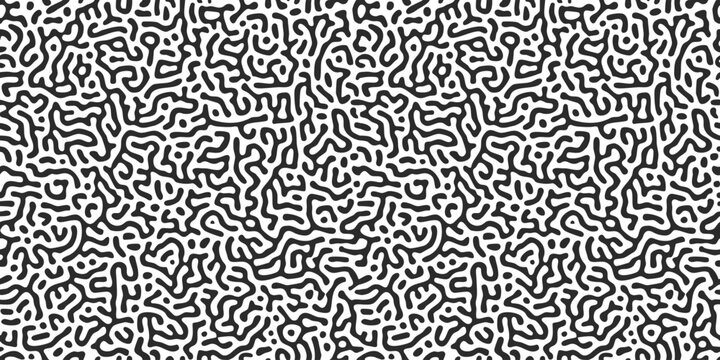 Seamless coral pattern with organic brain like textures and flowing reef shapes. Abstract underwater design perfect for modern wallpaper, fabric prints, or tropical coral inspired backgrounds
