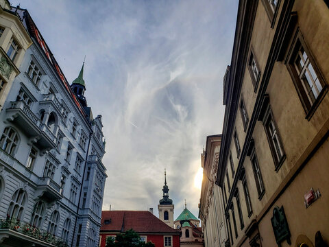 Street Scene, Prague, Czech Republic