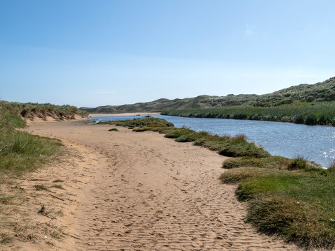 Waters of Philorth local nature reserve, Fraserburgh, Scotland