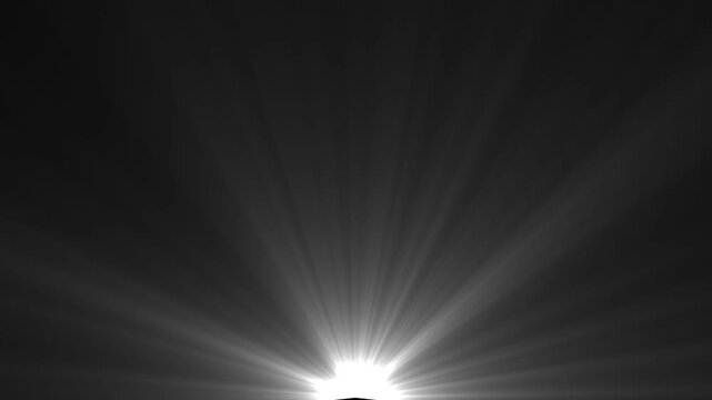 Animation white cc light rays Glitter, shiny, bright, flare footage Isolated white light rays, Shine or sun effect on cc light ray effect on black screen cc light.