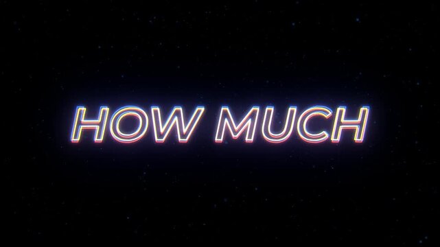  How Much Neon Sign Text with Classic Retro Theme