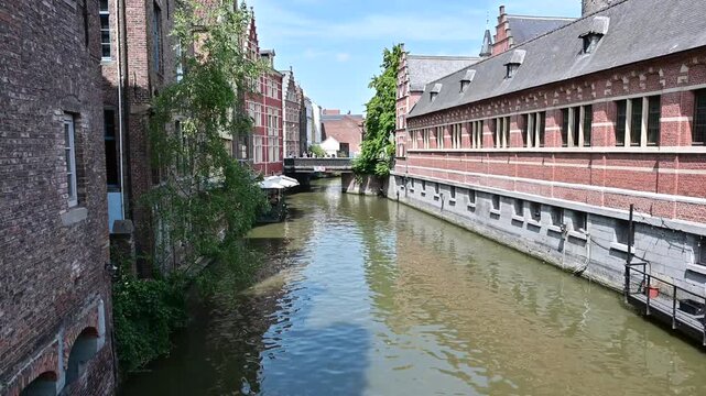 Scenic Boat Tour on Lys and Scheldt Rivers in Ghent, Belgium