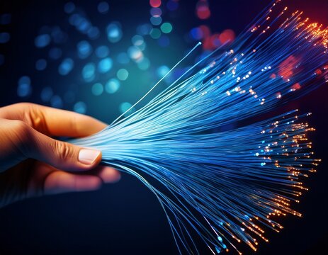 fiber optic cables boosting bandwidth for global telecommunication networks fiber optic telecommunication bandwidth speed and high capacity communication