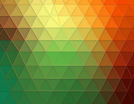 abstract triangle pattern banner design