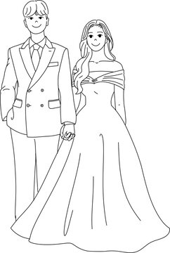 bride and groom