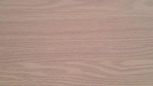 4K close up footage of natural wood texture with smooth left to right camera movement. Detailed wood grain surface. Perfect background for design, architecture, rustic, organic, wood texture overlay.