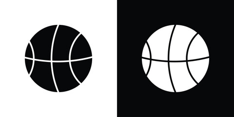 Basketball icon for creative designs © basit