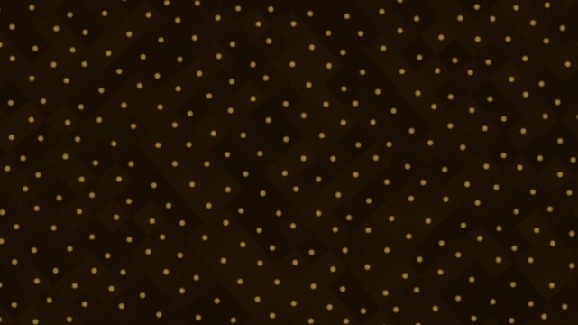 Dark background with gold dots creating a simple pattern