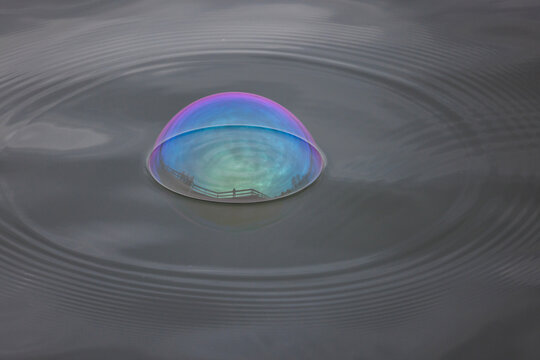 The Rainbow Dome Soap bubble