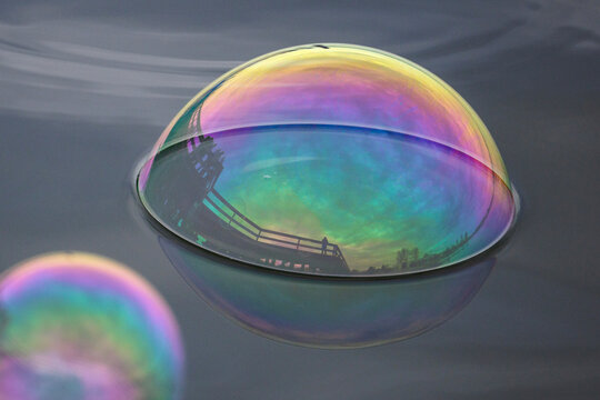 The Rainbow Dome Soap bubble