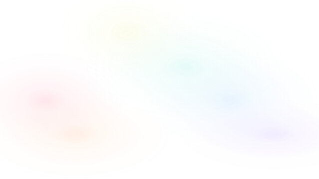 Spectral Wash Transparent PNG Film Overlay 081