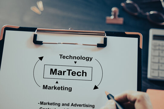 Marketing Technology Platform Overview on Clipboard &mdash; essential visual for martech industry articles and guides
