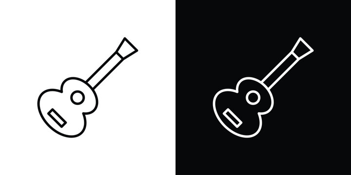 Busking icon minimal symbol collection