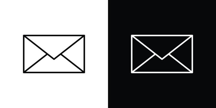 Inbox icon minimal symbol collection