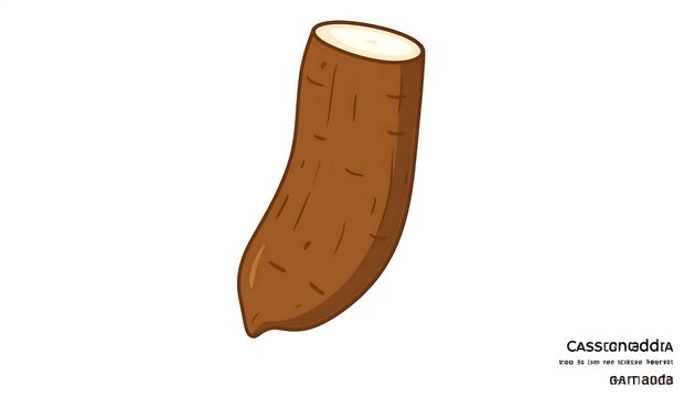 Close-up of a wooden coffee stirrer in a cup.