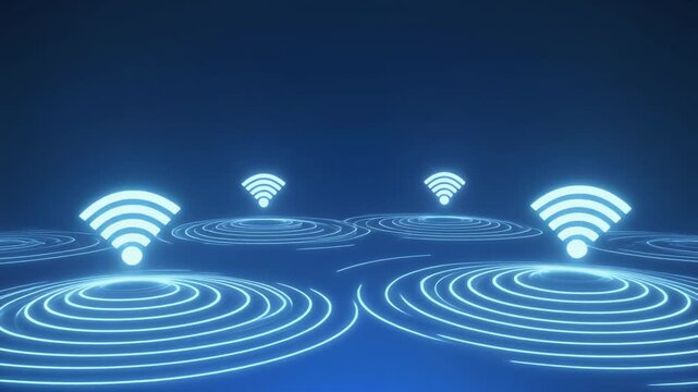 Multiple WiFi Signals Connecting Through a Wireless Network
