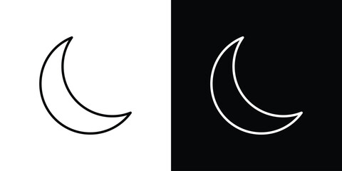 Moon icon collection for website © Vince