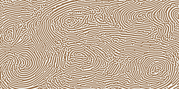 Turing Reaction Diffusion abstract pattern pattern background sketch engraving vector illustration. T-shirt apparel print design. Scratch board imitation. Brown and white hand drawn image.