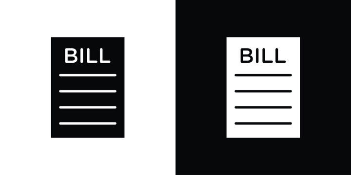 Billing icon simple elements kit