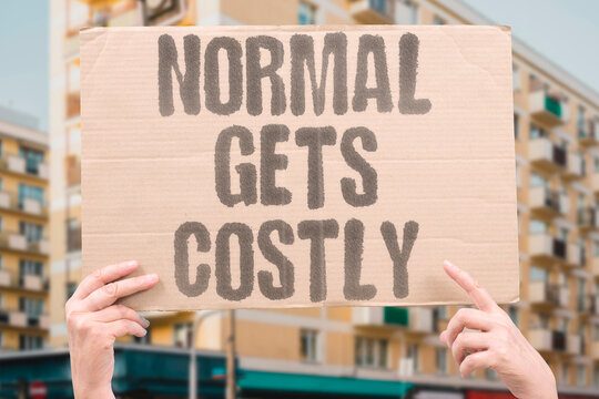"Normal Gets Costly" Everyday drinking can become expensive over time. COST. NORMAL. COSTLY. EXPENSE. ACCUMULATE.