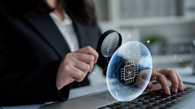 A global quantum computing network for the future of communication and data processing. A worldwide system powered by quantum technology and AI. Motif