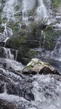 Sairung la-ong dao waterfall is acclaimed as one of the largest and most magnificent waterfalls hidden deep within the forests of the south, located in kapoe district, ranong province, thailand.